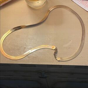 Elegant Gold and Silver Necklace